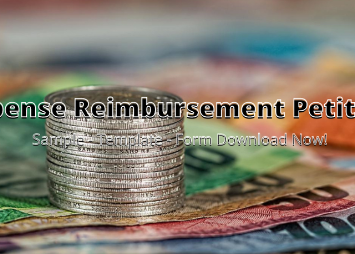Expense Reimbursement Petition img